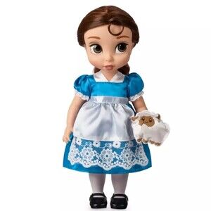 Disney Beauty and the Beast Belle 16" Animator's Play Doll with Lamb Toy NEW